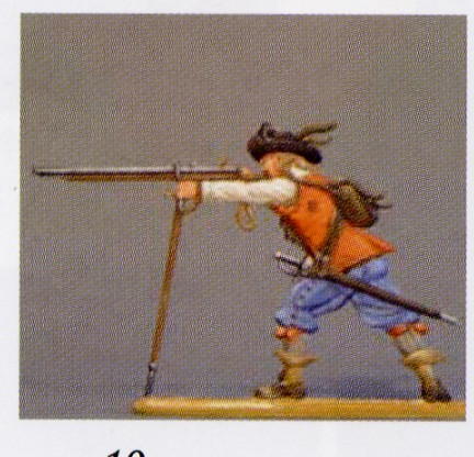 RW1-10 Musketeer Firing, 30 Years War